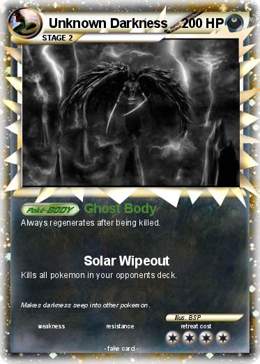 Pokemon Unknown Darkness