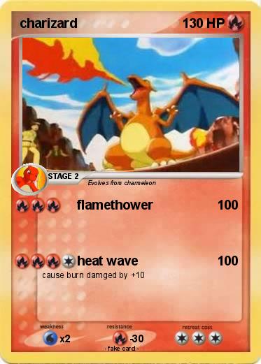Pokemon charizard