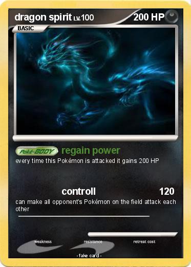 Pokemon dragon spirit