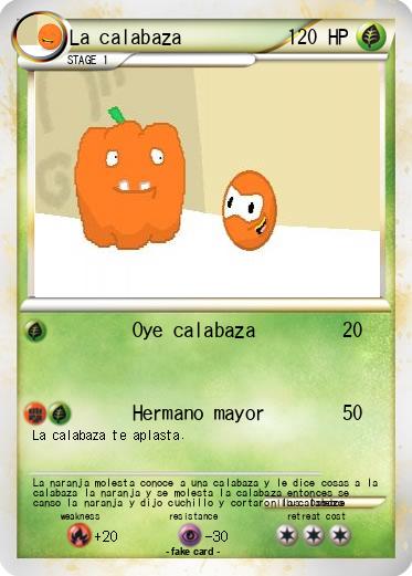Pokemon La calabaza