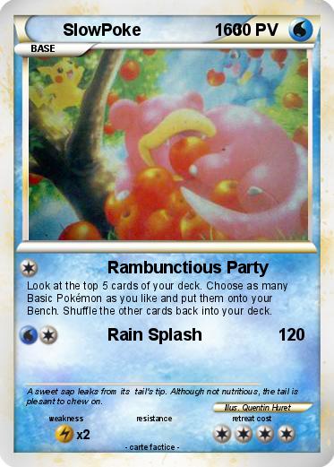 Pokemon SlowPoke                160                                            j