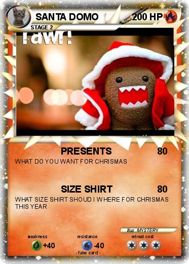 Pokemon SANTA DOMO