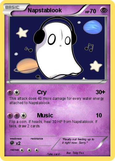 Pokemon Napstablook