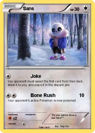 Pokemon Sans