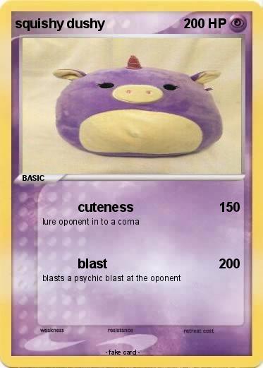 Pokemon squishy dushy