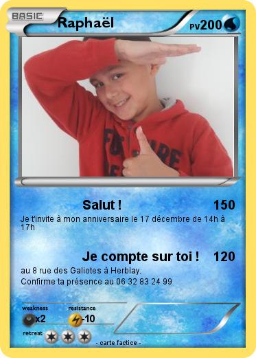 Pokemon Raphaël