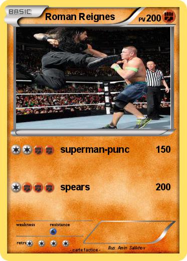 Pokemon Roman Reignes