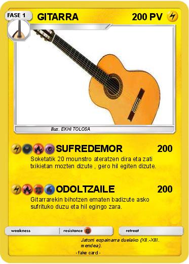 Pokemon GITARRA