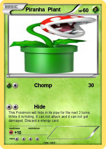 Pokemon Piranha  Plant