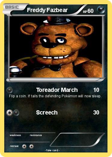 Pokemon Freddy Fazbear