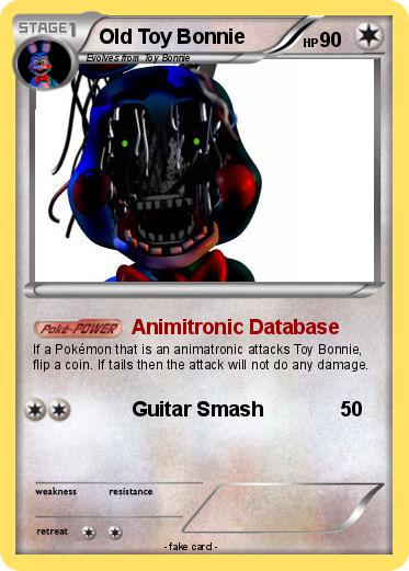 Pokemon Old Toy Bonnie