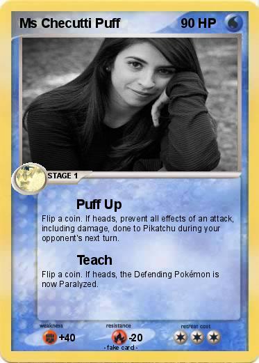 Pokemon Ms Checutti Puff