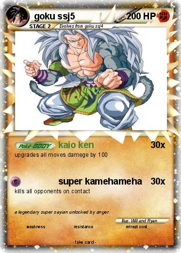 Pokemon goku ssj5