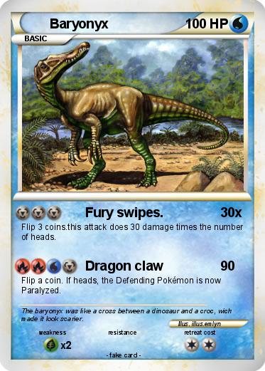 Pokemon Baryonyx
