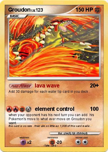 Pokemon Groudon