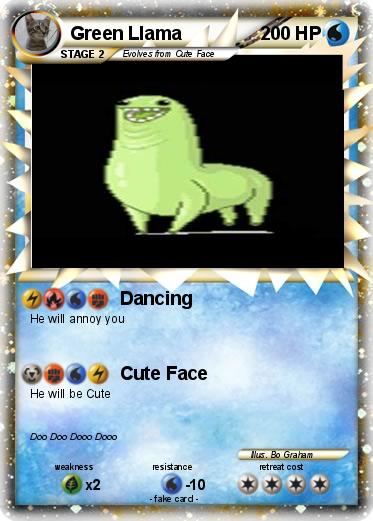 Pokemon Green Llama