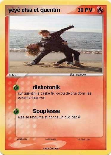 Pokemon yéyé elsa et quentin