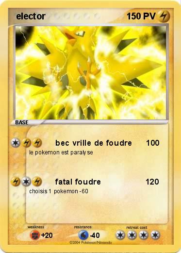 Pokemon  elector      