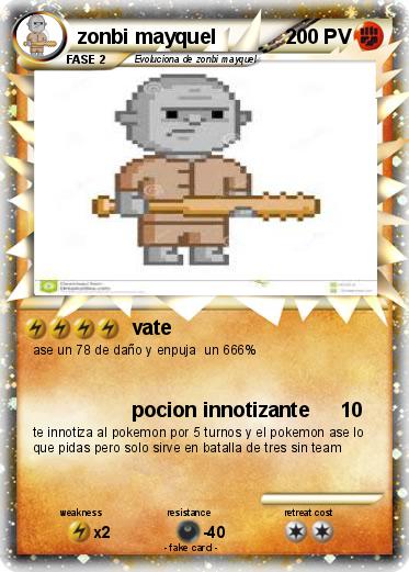 Pokemon zonbi mayquel