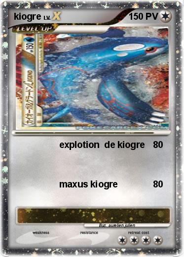 Pokemon kiogre