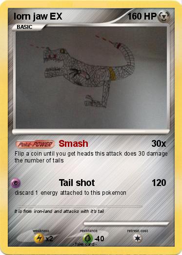 Pokemon Iorn jaw EX