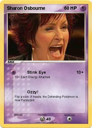 Pokemon Sharon Osbourne