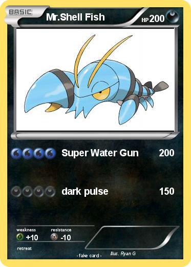 Pokemon Mr.Shell Fish
