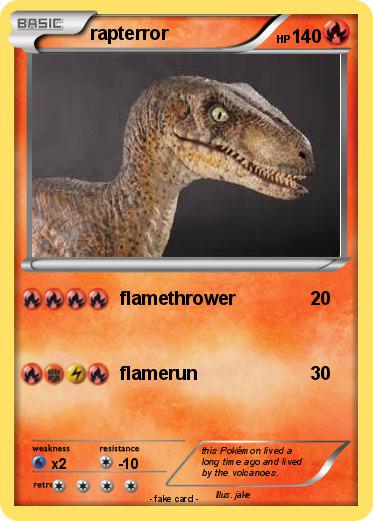 Pokemon rapterror