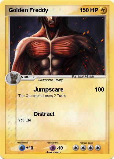 Pokemon Golden Freddy