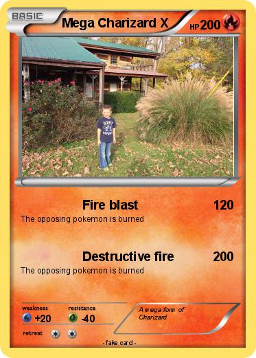 Pokemon Mega Charizard X
