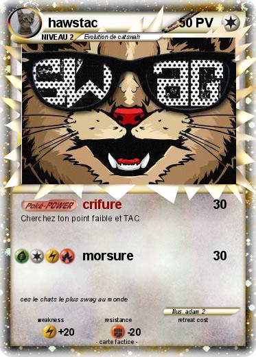 Pokemon hawstac