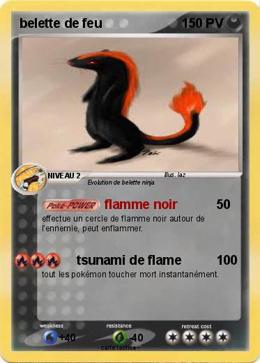 Pokemon belette de feu
