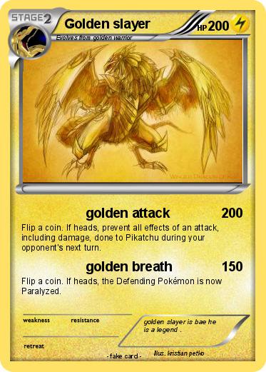 Pokemon Golden slayer