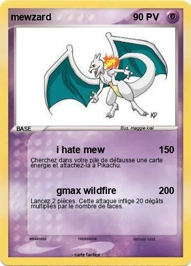 Pokemon mewzard