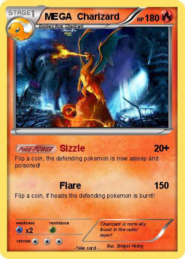 Pokemon MEGA  Charizard