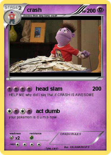 Pokemon crash