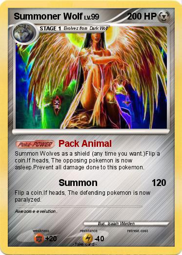 Pokemon Summoner Wolf