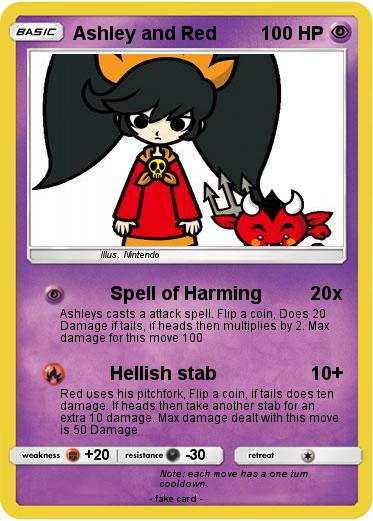 Pokemon Ashley and Red