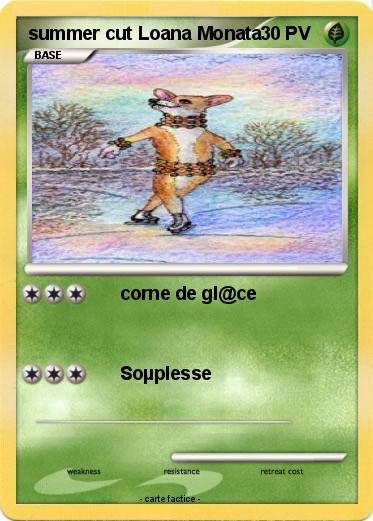 Pokemon summer cut Loana Monata