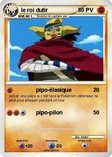 Pokemon le roi dutir