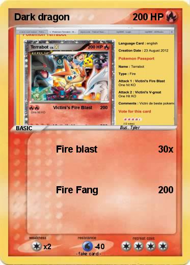 Pokemon Dark dragon