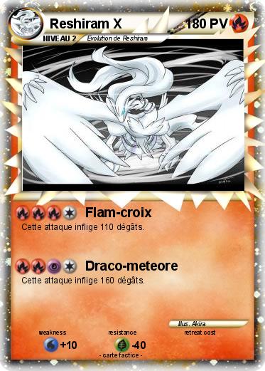 Pokemon Reshiram X