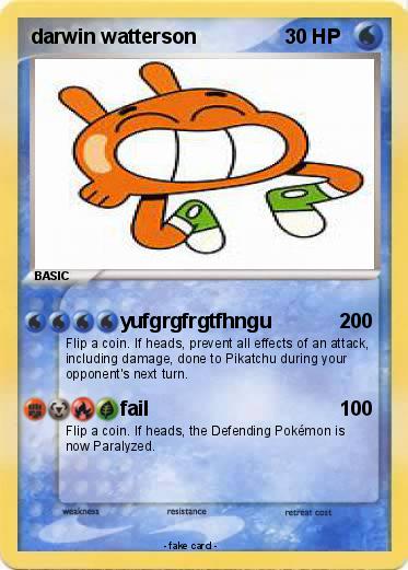 Pokemon darwin watterson