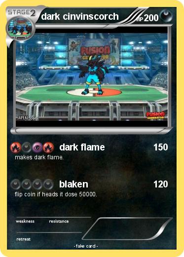 Pokemon dark cinvinscorch