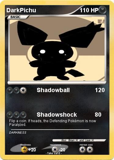 Pokemon DarkPichu