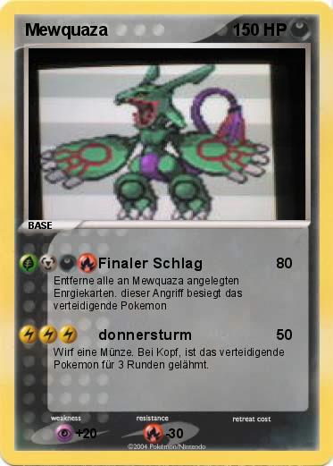Pokemon Mewquaza
