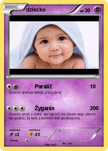 Pokemon dziecko