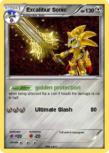 Pokemon Excalibur Sonic