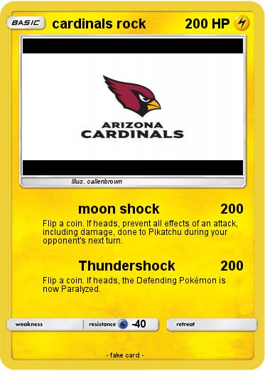 Pokemon cardinals rock