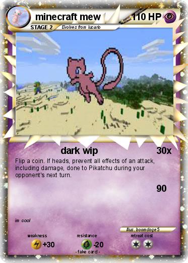 Pokemon minecraft mew